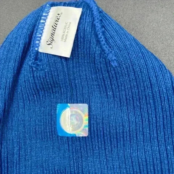 Univ of Illinois Blue and Orange beanie hat. NWT - Picture 4 of 8